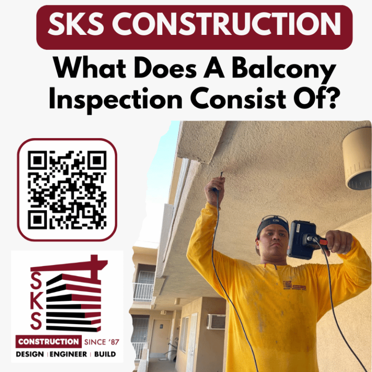 What Does A Balcony Inspection Consist Of? | SKS Construction