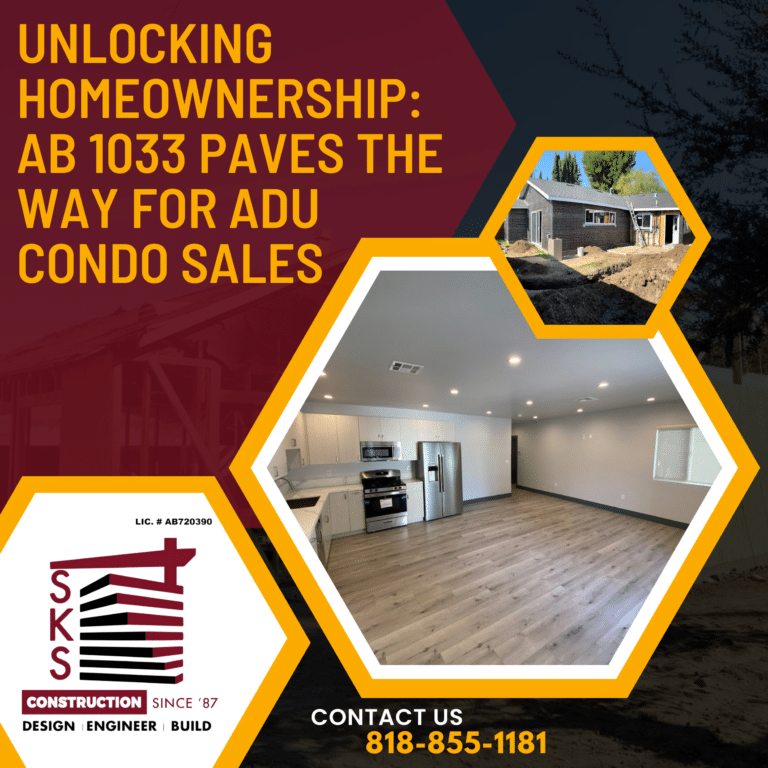 Unlocking Homeownership AB 1033 Paves the Way for ADU Condo Sales